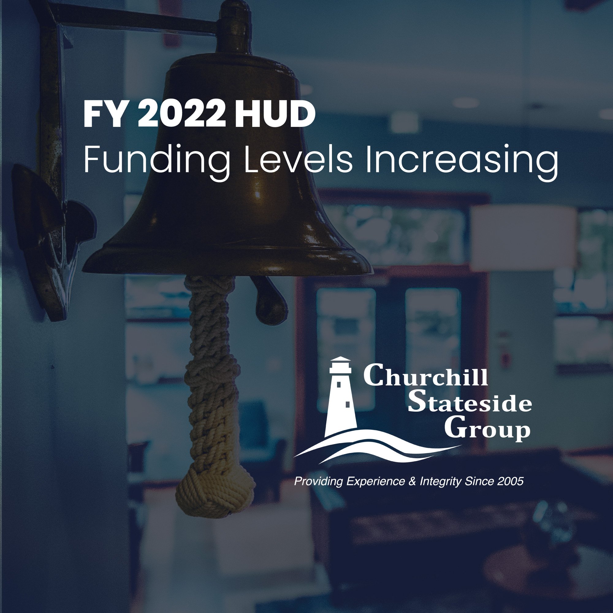 FY 2022 HUD Funding Levels Increasing