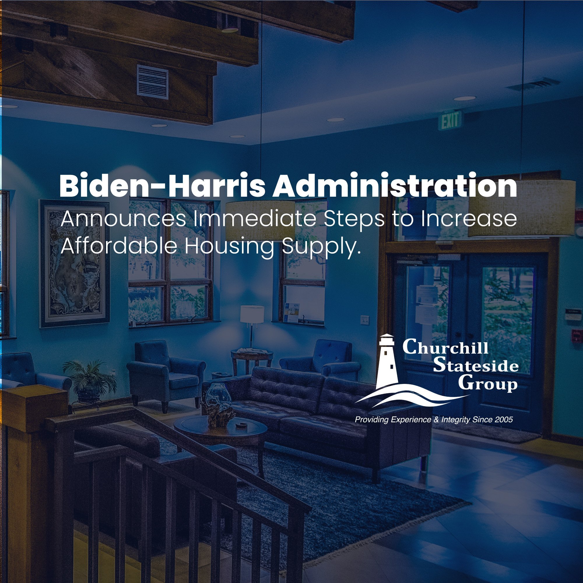 Biden-⁠Harris Administration Announces Immediate Steps to Increase Affordable Housing Supply.
